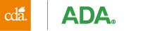 CDA-ADA Acronym Logo